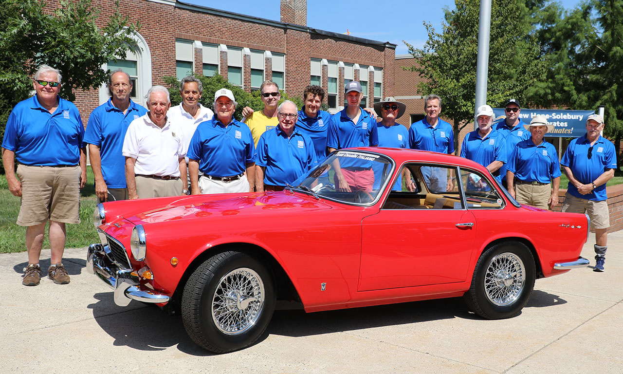 New Hope Automobile Show committee and New Hope-Solebury Community Association board members and volunteers